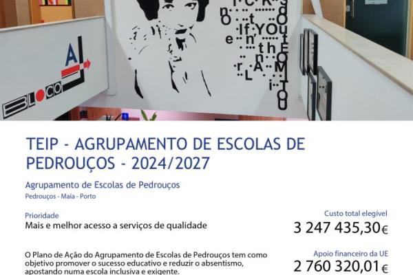 TEIP – Agrupamento de Escolas de Pedrouços – 2024/2027